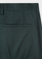 Thumbnail for your product : Paul Smith Men's Slim-Fit Dark Green Wool-Cashmere Trousers