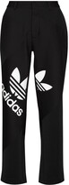 Thumbnail for your product : adidas Logo-Print Straight-Leg Trousers