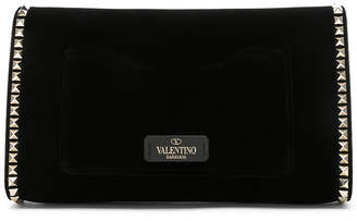 Valentino Velvet Rockstud No Limit Shoulder Bag