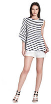 Thumbnail for your product : BCBGMAXAZRIA Laguna Tulle One-Sleeve Top