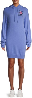 Love Moschino Abito Jacquard Logo Sweater Dress - ShopStyle