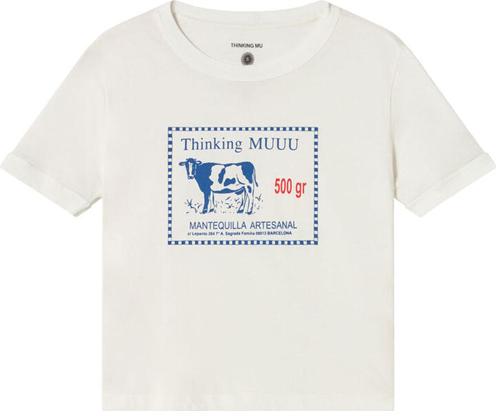 Thinking Mu White Mantega Zowi R T-Shirt