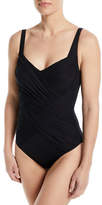 Thumbnail for your product : Gottex Lattice Shaped Square-Neck One-Piece Swimsuit