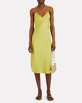 Thumbnail for your product : Nili Lotan Midi Silk Slip Dress