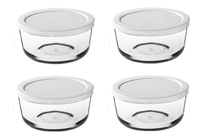  Pyrex 071160096400 10 Piece Ultimate Food Storage Set,  White/Clear: Home & Kitchen