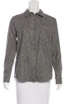 Thumbnail for your product : Jenni Kayne Striped Button-Up Top w/ Tags