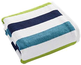 bjduck99 Large Beach Pool Towel Cotton Super Absorbent Stripe Bath Towel 90x180cm