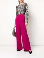 Thumbnail for your product : Samantha Sung Leopard Knit Jumper