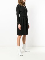 Thumbnail for your product : Fendi Pre Owned 1980's Long-Sleeved Belted Dress