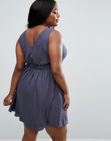 Thumbnail for your product : Junarose Plus Dress With Tie Waist