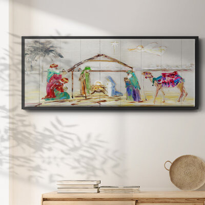 Wexford Home Nativity- Framed Canvas