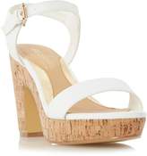 Thumbnail for your product : Head Over Heels INDYA - Two Part Cork Effect Platform Sandal