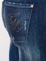 Thumbnail for your product : Frankie Morello distressed skinny denim jeans