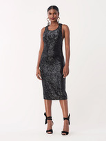 Thumbnail for your product : Diane von Furstenberg Mercury Sequined Jersey Fitted Dress