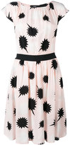 Thumbnail for your product : Diesel star detail pleated dress