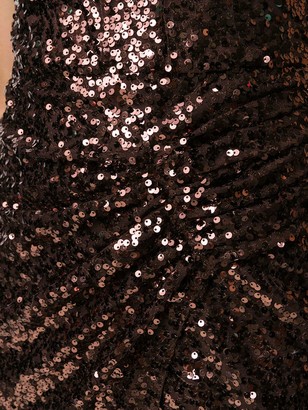 In The Mood For Love Sequinned Ruched Dress