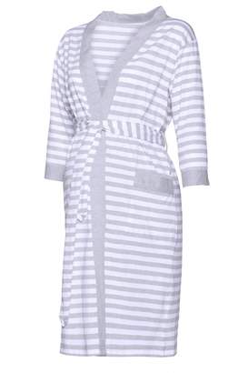 Happy Mama Boutique Happy Mama Women's Maternity Top Nursing Pyjamas and Robe SOLD SEPARATELY. 394p (, US 6/8, M)