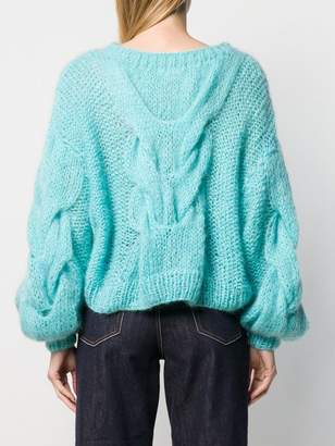 Loewe cropped knit jumper