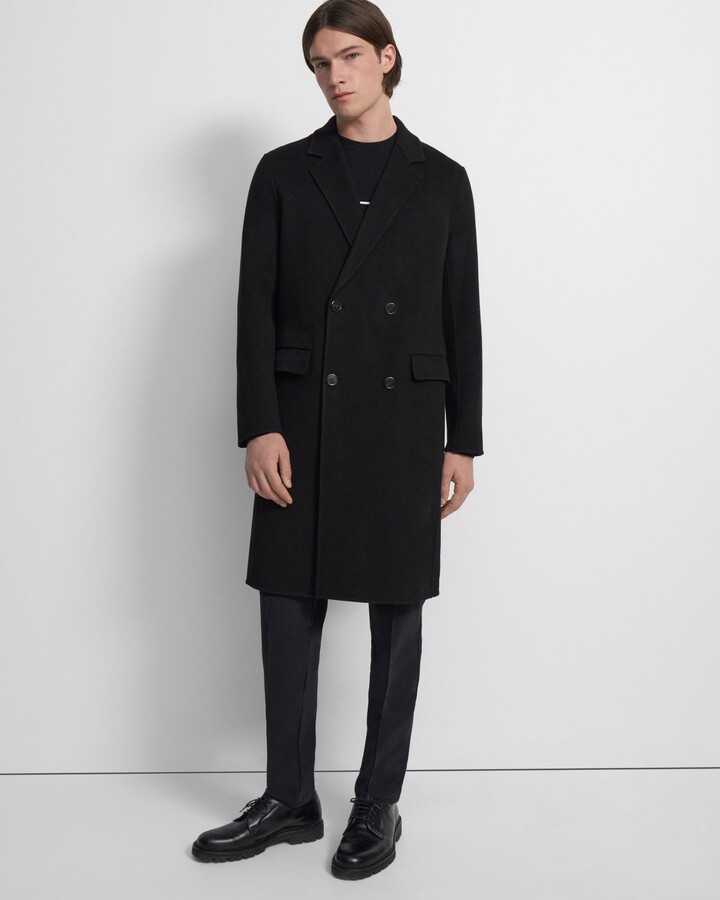 Theory Suffolk Coat in Double-Face Wool-Cashmere - ShopStyle