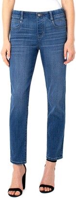 Liverpool Los Angeles Gia Glider High Waist Ankle Straight Leg Jeans