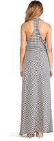 Thumbnail for your product : LAmade Stripe Wrap Maxi Dress