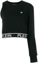 Philipp Plein one-shoulder sweater
