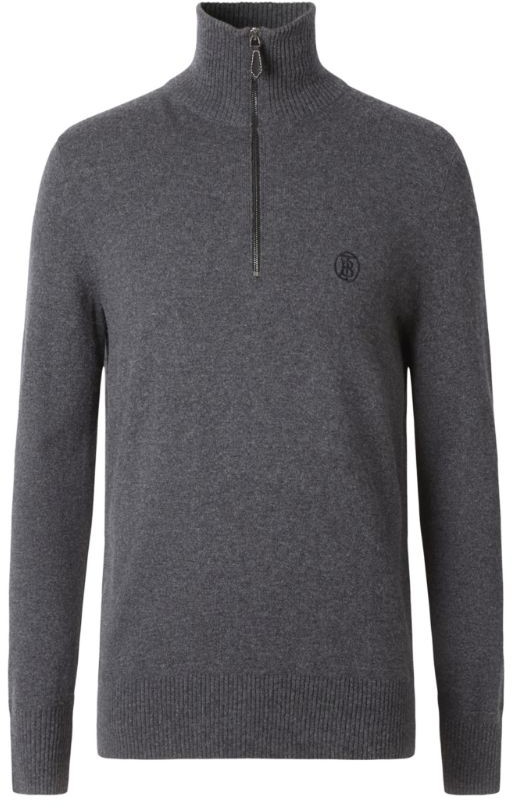 burberry zip up sweater