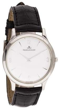Jaeger-LeCoultre 120904) Jaeger LeCoultre Master Control Ultra Thin Stainless Steel on Strap145.8.794122 (2300)