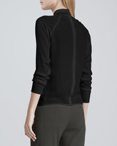 Thumbnail for your product : Halston Long-Sleeve Slub Jersey Top