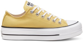 yellow chuck taylors women's