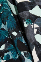 Thumbnail for your product : Erdem Vanya Printed Stretch-ponte Midi Dress - Blue