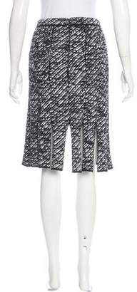 Christian Dior Knit Wool Skirt