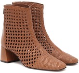 Thumbnail for your product : Souliers Martinez Nova Ibiza 50 leather ankle boots