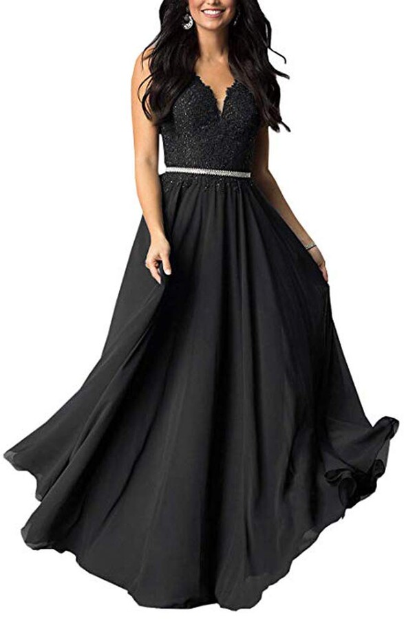 black beaded top formal