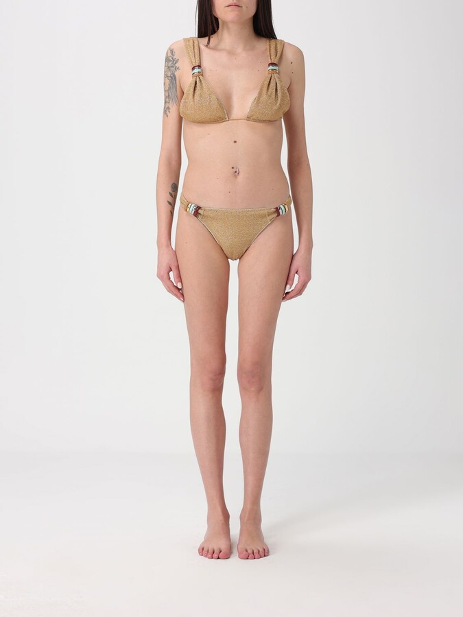 Oseree Swimsuit Woman color Gold