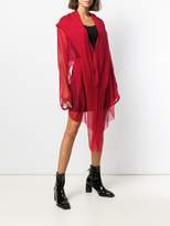 Thumbnail for your product : Ann Demeulemeester sheer short dress