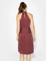 Thumbnail for your product : Halston Halter Belted Wrap Dress