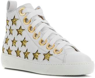 No.21 high-top star sneakers