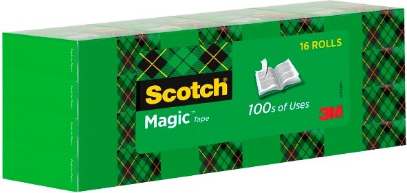 Scotch 600 Transparent Tape, 0.75 X 1000 Inches, Glossy, Pack Of 24 : Target