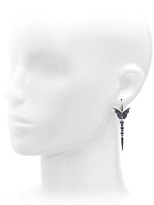 Thumbnail for your product : Stephen Webster Fly By Night Batmoth And Quiver Earrings