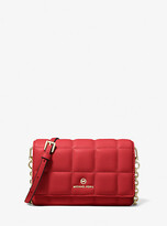Thumbnail for your product : MICHAEL Michael Kors MK Small Quilted Leather Smartphone Crossbody Bag