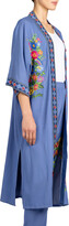 Thumbnail for your product : Berek Chic and Relaxed Floral Embroidery Kimono
