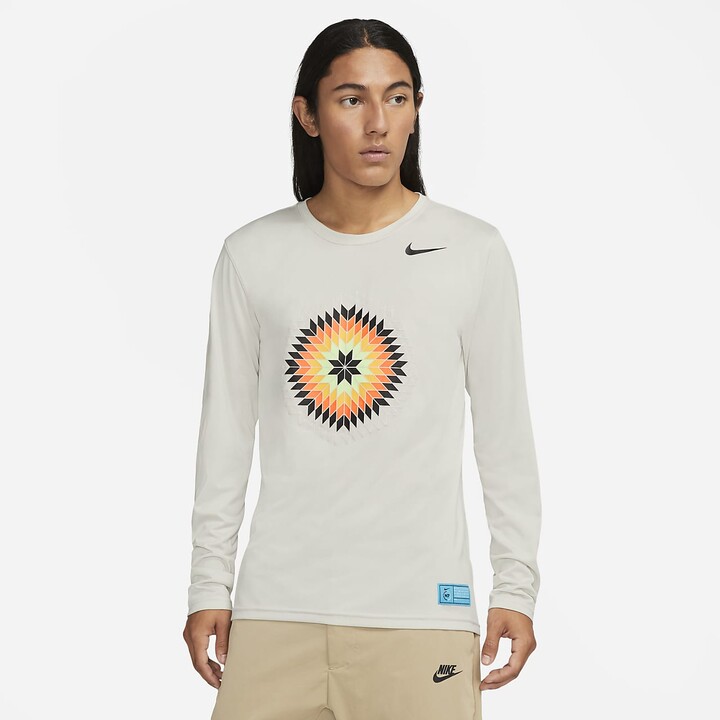 Nike Men's Long-Sleeve T-Shirt Sportswear Dri-FIT N7 - ShopStyle