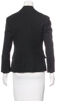Tom Ford Structured Wide Lapel Blazer