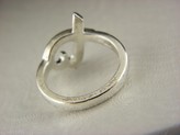 Thumbnail for your product : Tiffany & Co. 925 Sterling Silver Paloma Picasso Loving Heart Ring Size 5.5
