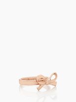 Thumbnail for your product : Kate Spade Skinny mini bow ring