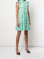 Thumbnail for your product : Milly Mona leopard-print chiffon dress