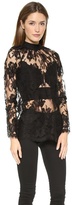 Thumbnail for your product : Zimmermann Racer Lace Blouse