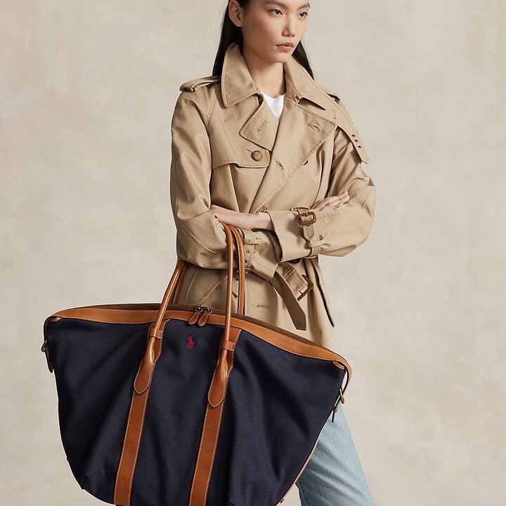Polo Ralph Lauren Interwoven logo-tag Tote Bag - Farfetch