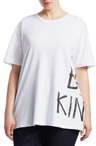Thumbnail for your product : Marina Rinaldi, Plus Size Graphic Jersey Tee